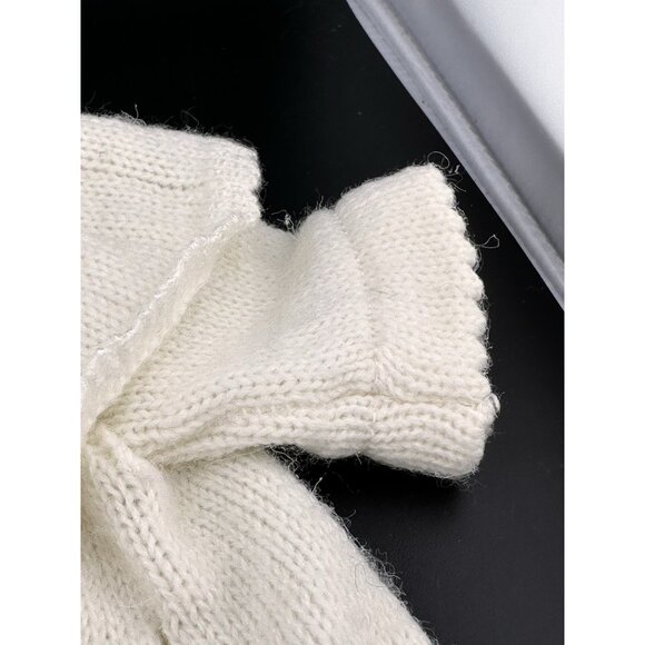 CPK Cabbage Patch Kids Vtg Baby Bean Butt BBB White Knit Sleeper Outfit RARE - Picture 8 of 13